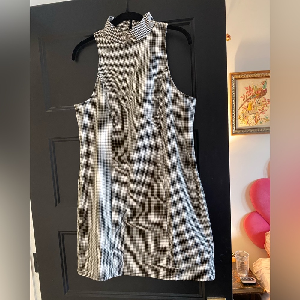 High neck mod urban outfitters shift dress